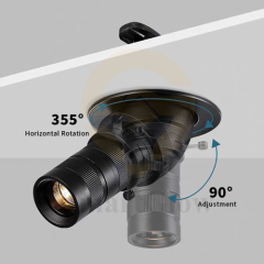 【SG894】10W Commercial Zoomable Adjustable Led Spotlight Recessed Cut-off Spotlight for Gallery