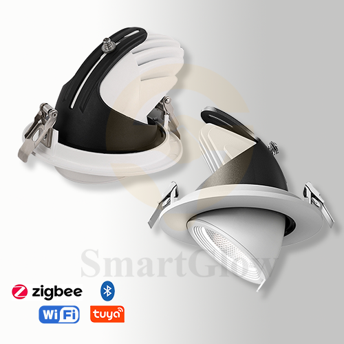 【SG895】Modren Gimbal Recessed Led Lighting Smart Adjustable Recessed Spotlight for Museums