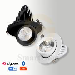 【SG895】Modren Gimbal Recessed Led Lighting Smart Adjustable Recessed Spotlight for Museums