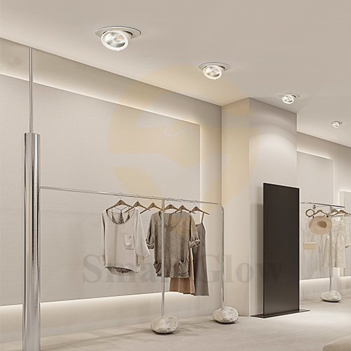 【SG895】Modren Gimbal Recessed Led Lighting Smart Adjustable Recessed Spotlight for Museums