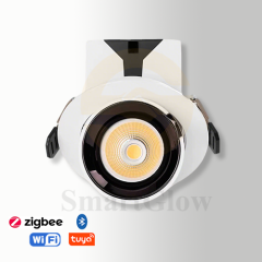 【SG896】12W Gimbal Led Recessed Lighting Smart Dimmable Trimless Adjustable Led Spotlight