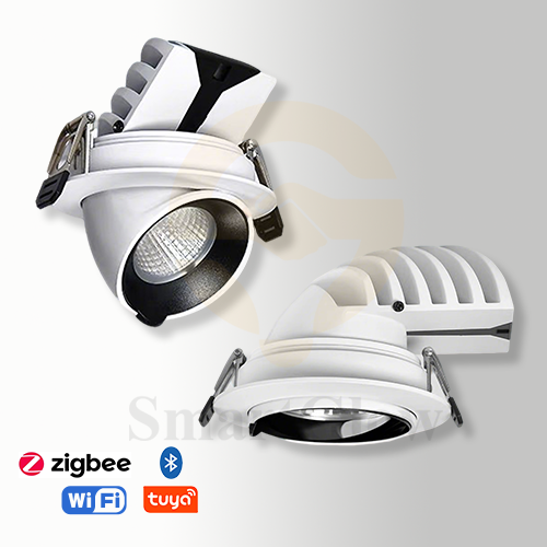 【SG896】12W Gimbal Led Recessed Lighting Smart Dimmable Trimless Adjustable Led Spotlight