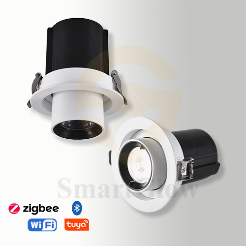 【SG897】5W-30W 4 Inch Gimbal Led Recessed Can Lighting Smart Trimless Adjustable Led Spotlight