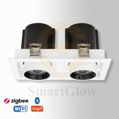 【SG899】12W-35W Adjustable Gimbal Double Recessed Spotlight Recessed Ceiling Led Spot Lights