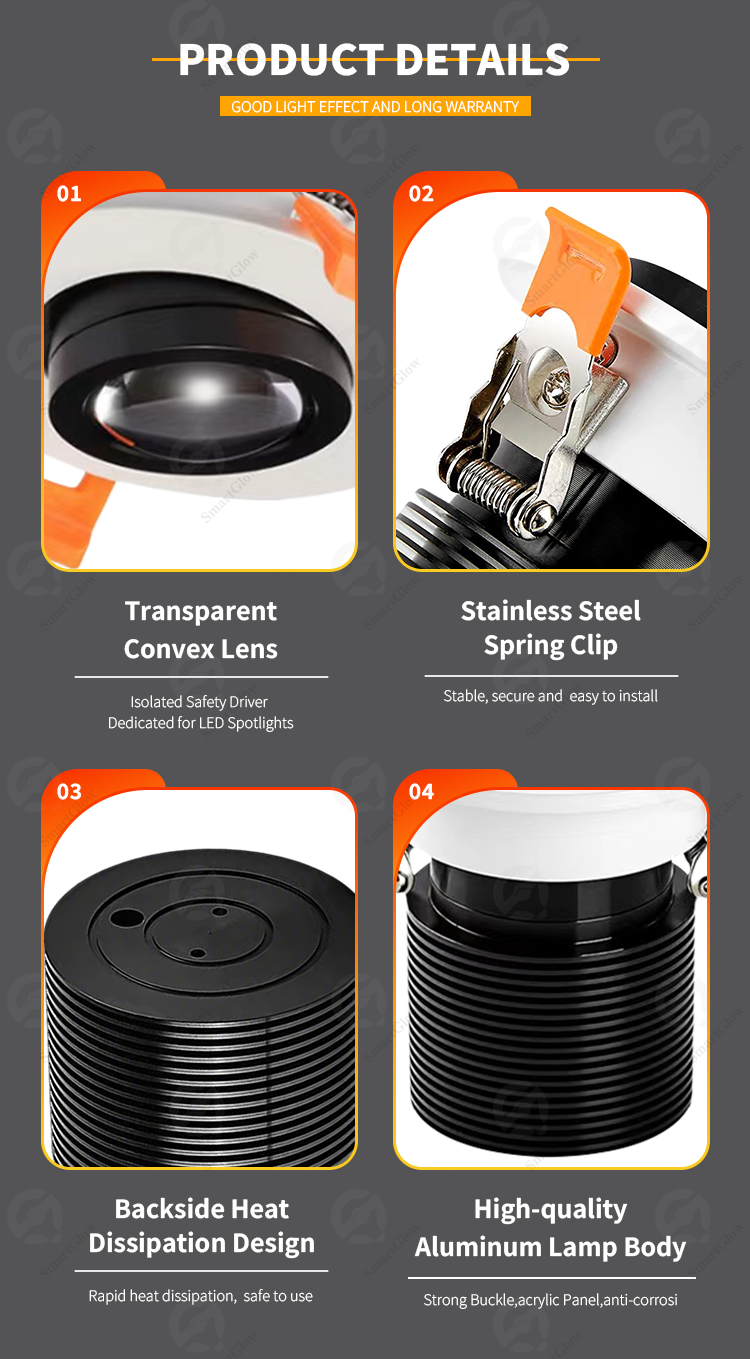 black bathroom spotlights