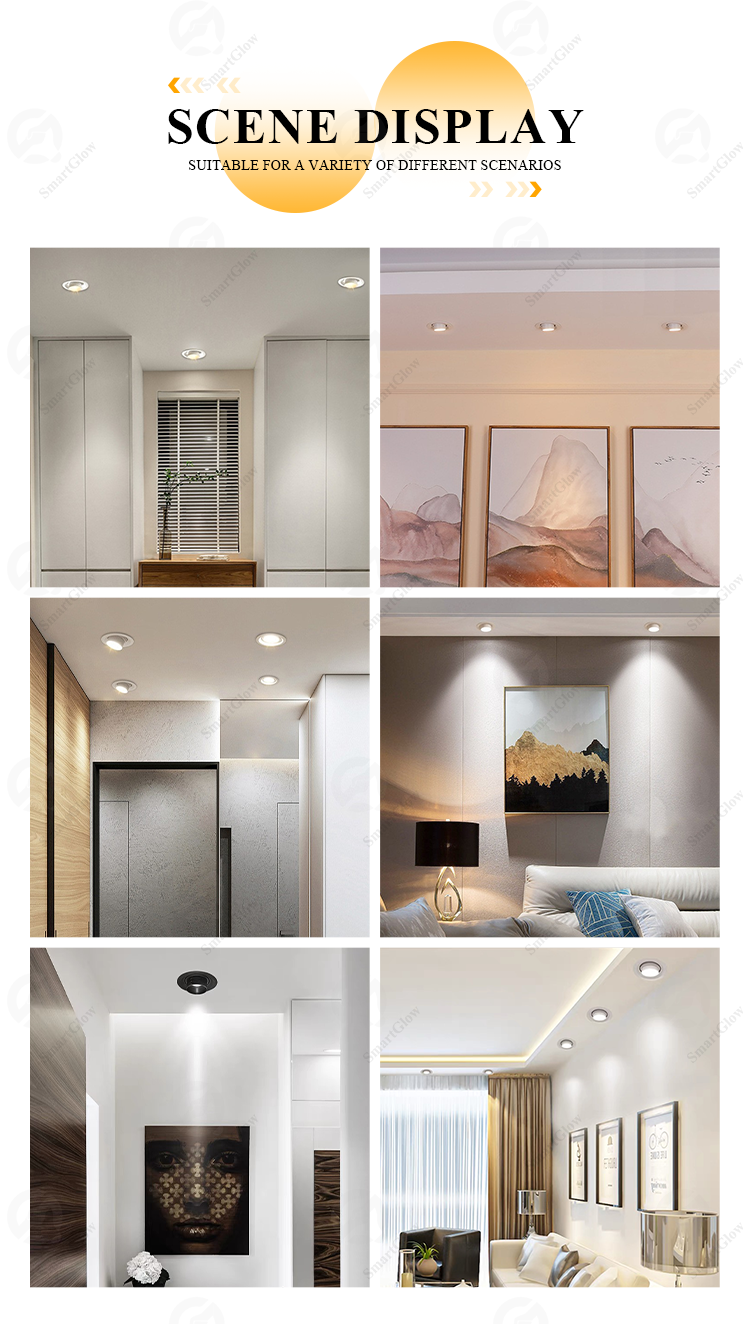 recessed spotlights