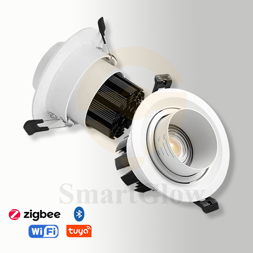 【SG900】3W-30W Adjustable Commercial Downlight Zoomable Recessed Led Spotlight