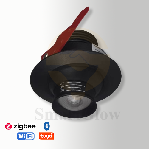 【SG902】3W-10W 3 Inch Modern Zoomable Recessed Adjustable Black Led Spotlights
