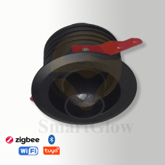 【SG902】3W-10W 3 Inch Modern Zoomable Recessed Adjustable Black Led Spotlights
