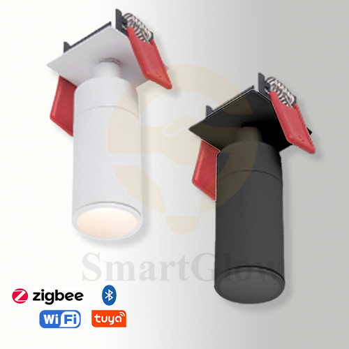【SG905】Modern 10W Double Adjustable Commercial Recessed Ceiling Trimless Spotlight