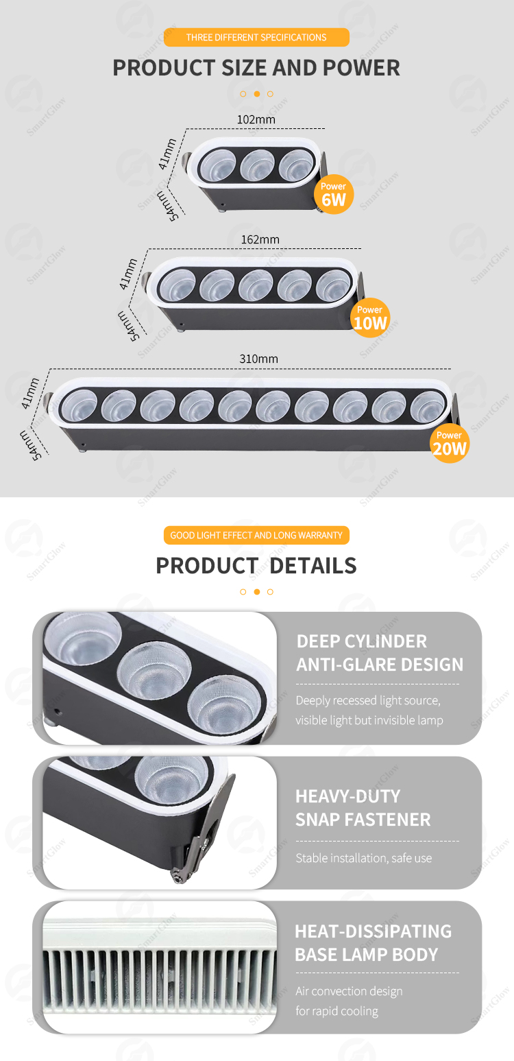 recessed linear led lighting