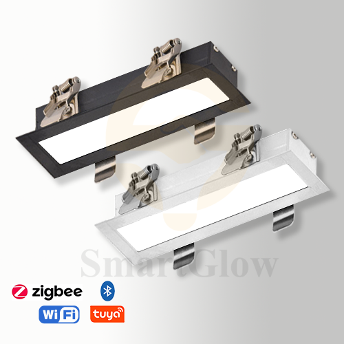 【SG920】Commercial Ultra Thin Integrated Recessed Linear Led lights Square Canless Lights