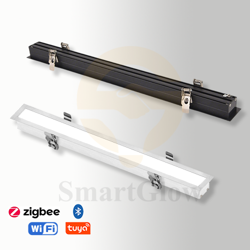 【SG920】Commercial Ultra Thin Integrated Recessed Linear Led lights Square Canless Lights