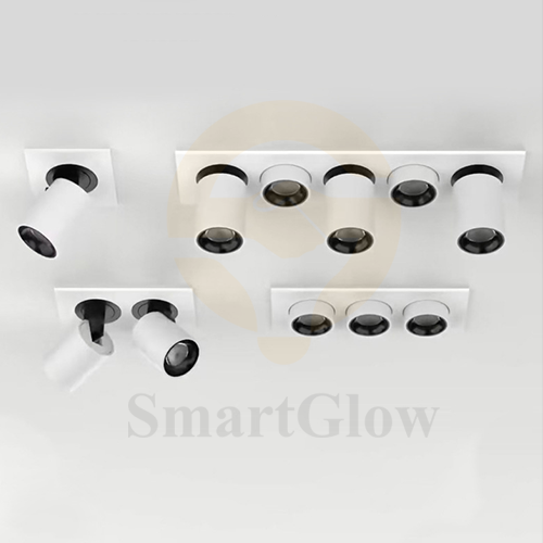 【SG906】2W Trimless White Shallow Recessed Linear LED Spotlight Smart Adjustable Downlight