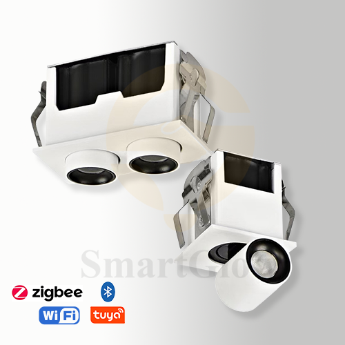 【SG906】2W Trimless White Shallow Recessed Linear LED Spotlight Smart Adjustable Downlight