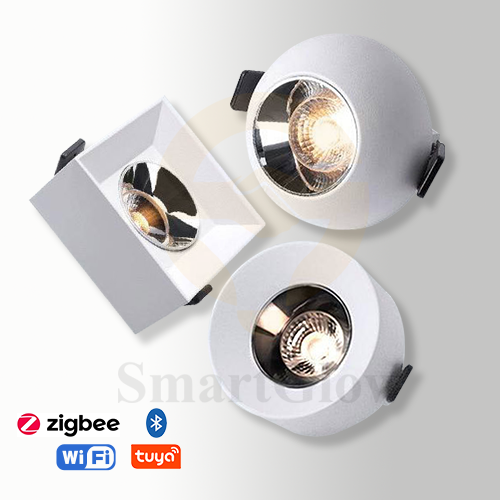 【SG909】5/10W Surface Mounted Square Led Ceiling Lighting Waterproof Round Recessed Spotlight