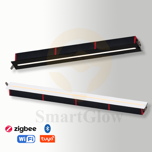 【SG917】2-inch Small Square Shallow Depth Recessed Linear Led Grille Light With Trim
