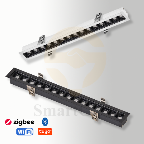 【SG920】Commercial Smart Anti Glare Ultra Thin Integrated Recessed Linear Led lights