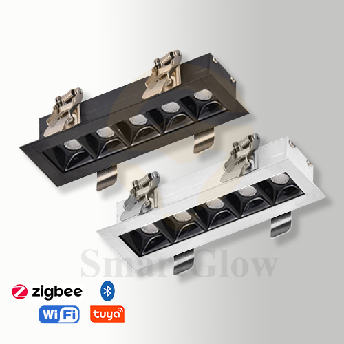 【SG920】Commercial Smart Anti Glare Ultra Thin Integrated Recessed Linear Led lights
