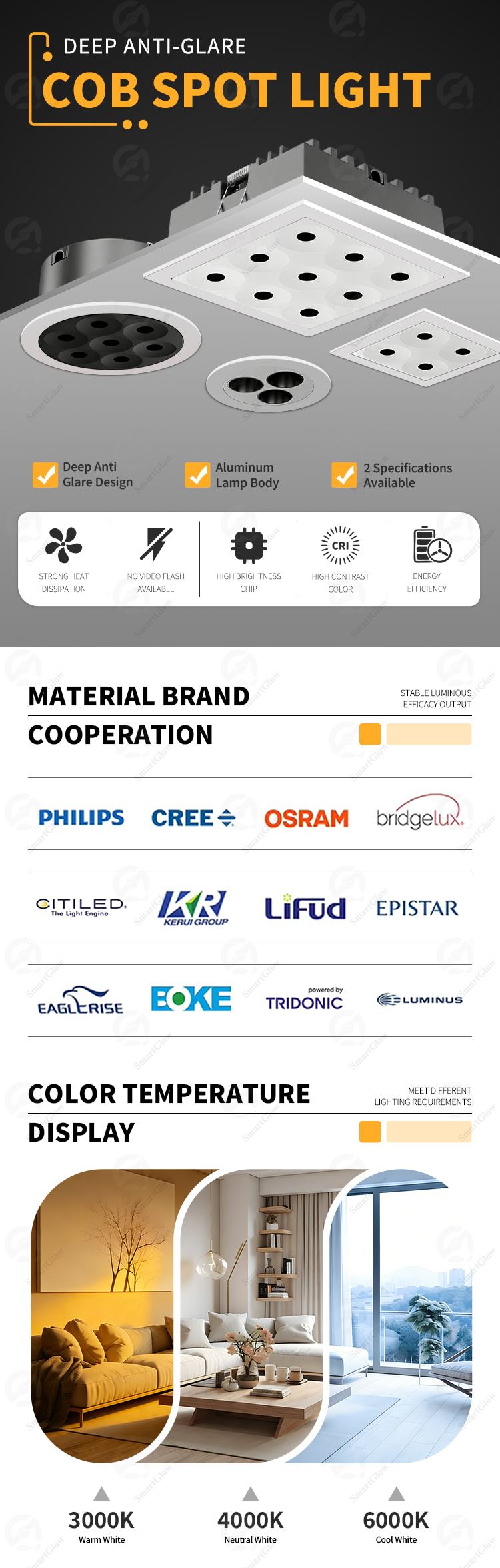smart recessed lighting
