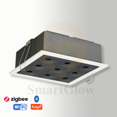 【SG922】Commercial Anti Glare Linear Led Recessed Lighting Canless Square/Round Downlight