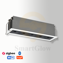 【SG922】Commercial Anti Glare Linear Led Recessed Lighting Canless Square/Round Downlight