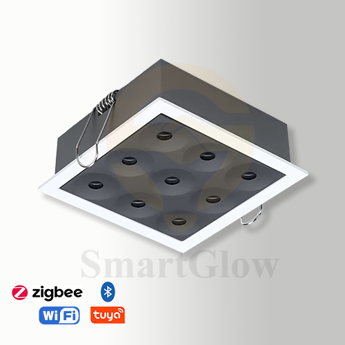 【SG922】Commercial Anti Glare Linear Led Recessed Lighting Canless Square/Round Downlight