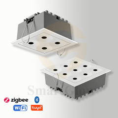 【SG923】10W/20W Commercial Canless Square/Round Downlight Black Recessed Led Grillelight