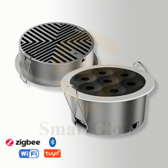 【SG923】10W/20W Commercial Canless Square/Round Downlight Black Recessed Led Grillelight