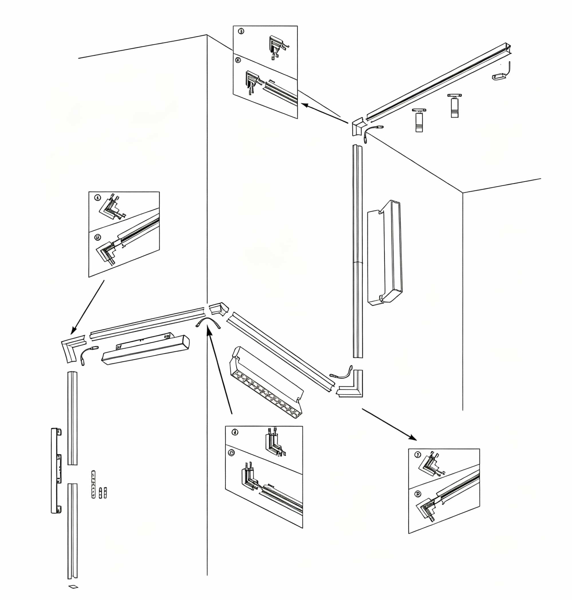 magnetic track light​