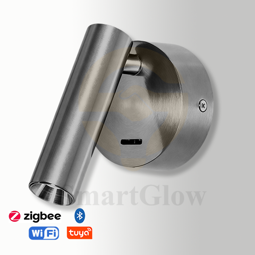 【SG902】LED Bedside Adjustable Reading Lamp Wall Mounted Sconce With USB Port– Glod & Silver