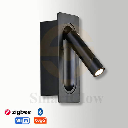 【SG906】Modern Recessed LED Reading Wall Lamp Adjustable Wall Reading Sconce for Bed - Gold & Black & Gray & White