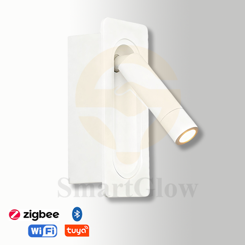 【SG906】Modern Recessed LED Reading Wall Lamp Adjustable Wall Reading Sconce for Bed - Gold & Black & Gray & White