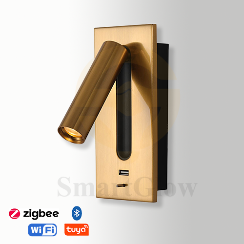 【SG907】Modern Adjustable LED Wall Mount Sconce Bedside Reading Lamp for Living Room Hallway