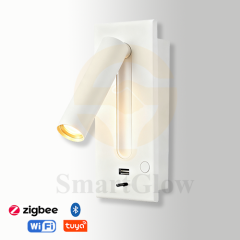 【SG907】Modern Adjustable LED Wall Mount Sconce Bedside Reading Lamp for Living Room Hallway