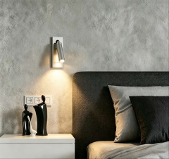 【SG908】Minimalist Adjustable Recessed LED Wall Study Lamp Modern Reading Wall Light Sconce for Bedroom