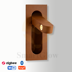 【SG909】Modern Aluminium  Adjustable LED Wall Mounted Sconces Rectangle Wall Light for Bedroom