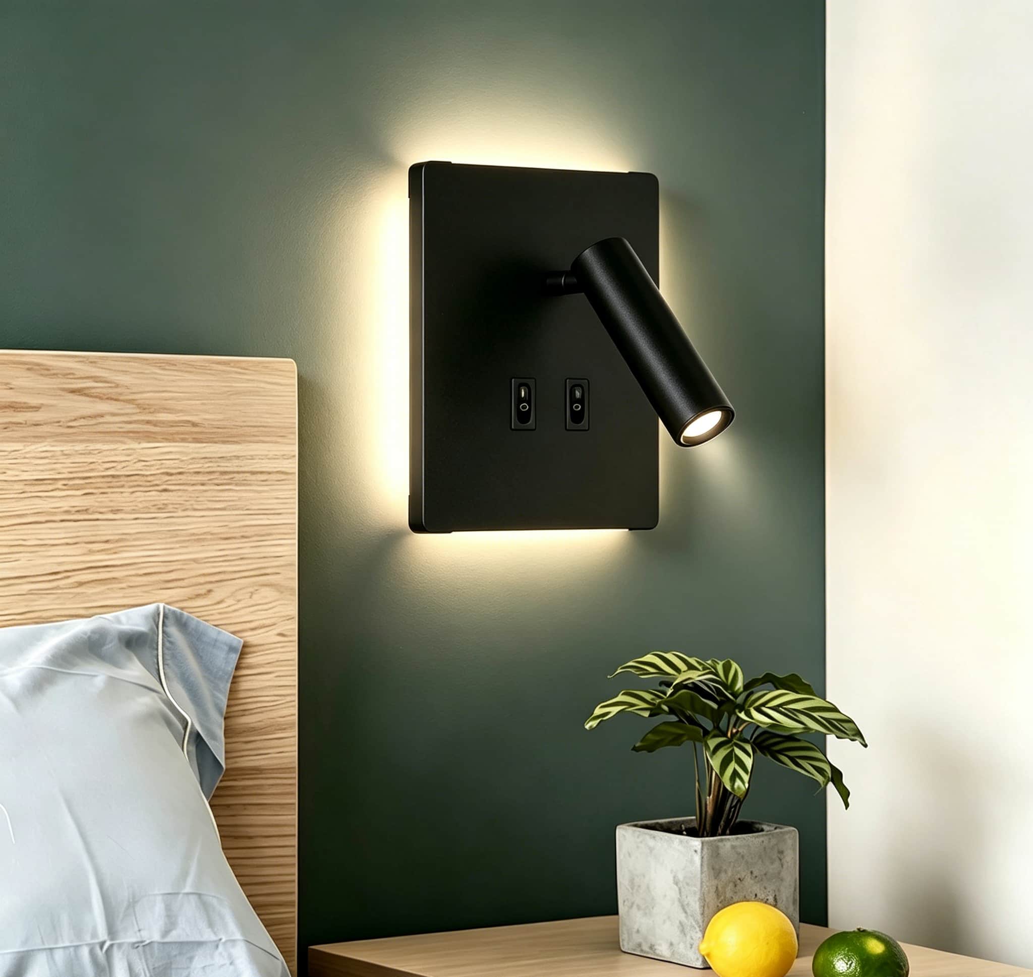wall mounted reading lights for bedroom