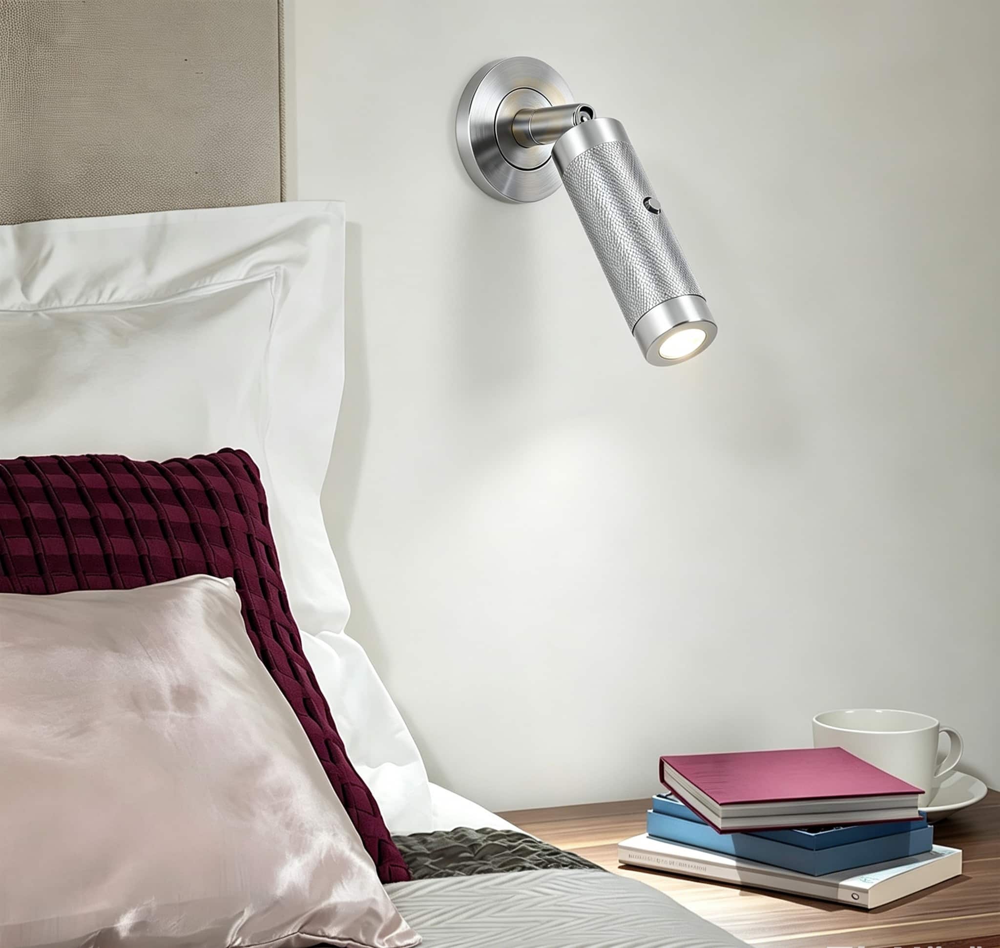【SG910】Modern LED Bedside Reading Lamp Wall Mounted Sconce for Bedroom And Study