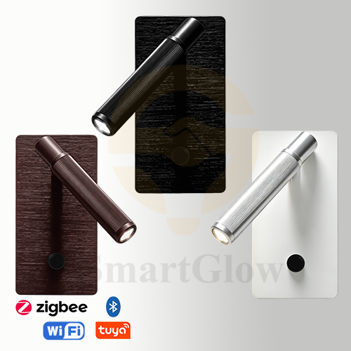 【SG912】7.4 Inch Height Modern LED Wall Mounted Lamp Aluminum Bedside Reading Sconce with Switch