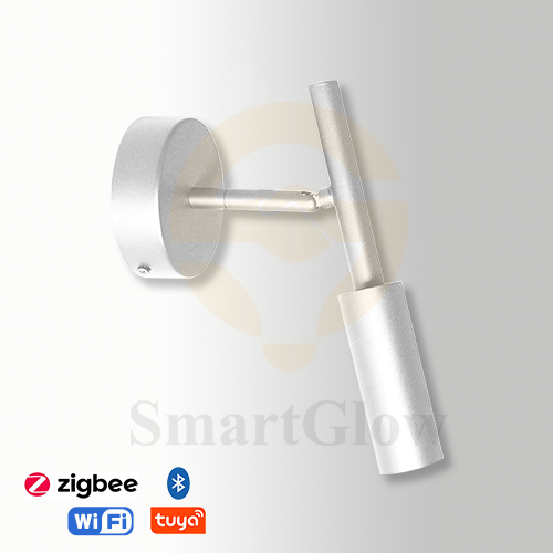 【SG915】Half Cylinder Shape Reading Wall Mounted Lighting Modern Aluminum Bedside Sconces - Black & White