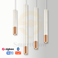 【SG503】Modern 1.5-inch Black And Gold Kitchen Light Fixture Long Pendant Stair suspension light