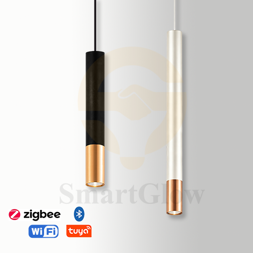 【SG503】Modern 1.5-inch Black And Gold Kitchen Light Fixture Long Pendant Stair suspension light