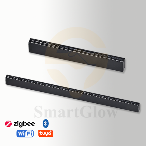 【SG508】Modern 1.2-inch Suspension Slim LED Grille Linear Office Pendant Light Fixtures