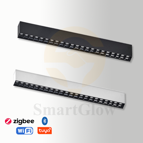 【SG508】Modern 1.2-inch Suspension Slim LED Grille Linear Office Pendant Light Fixtures