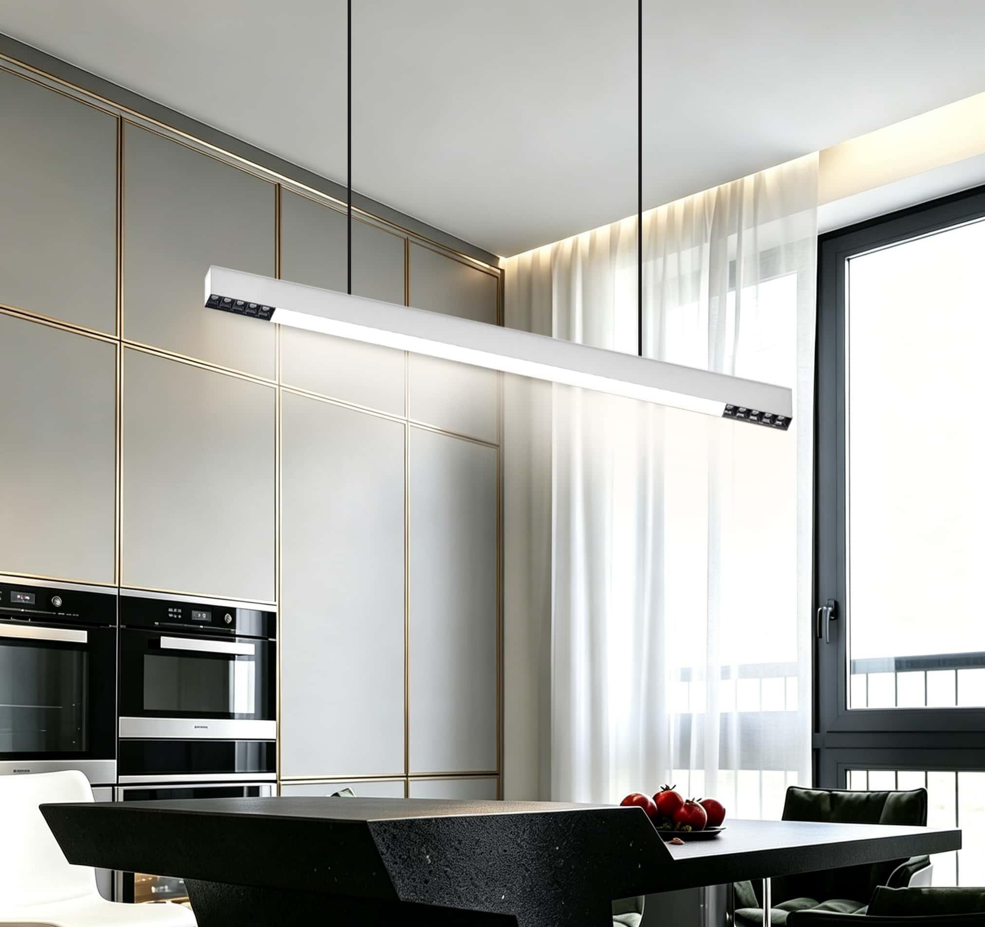 【SG509】1.2-inch Minimalist Hanging Light led commercial pendant Linear lighting for Office