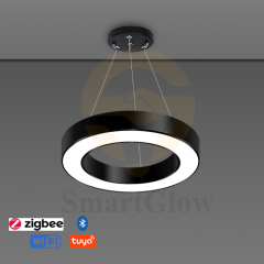 【SG511】Minimalist Led Circle Hanging Light Commercial Suspension Office Lighting - 400/500/600/800mm