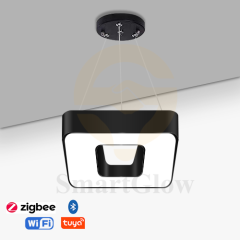 【SG515】16-inch Square LED Commercial Hanging Pendant Light Fixtures for Office