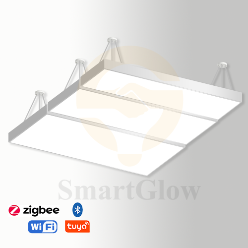 【SG518】Minimalist 47-inch Commercial Rectangle LED Office Linear Hanging Pendant Lamp
