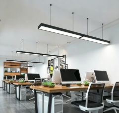 【SG518】Minimalist 47-inch Commercial Rectangle LED Office Linear Hanging Pendant Lamp